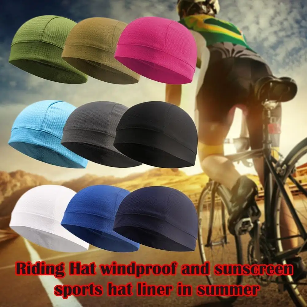 Мотоциклетный шлем Coolmax быстросохнущая внутренняя Кепка с черепом дышащая