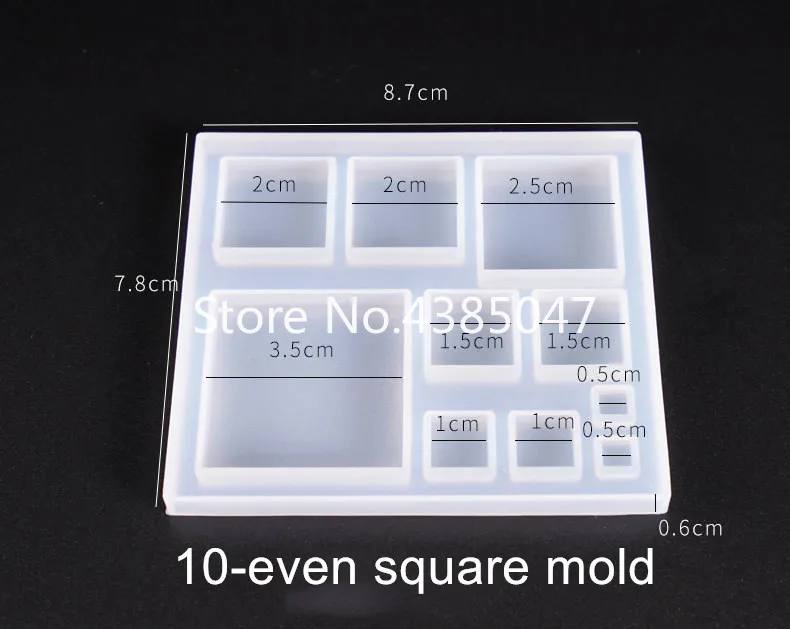 1 шт. в форме снежинки Силиконовые УФ полимерные формы для ювелирных изделий