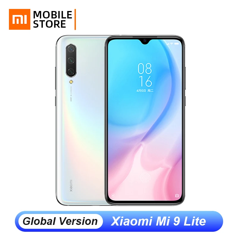 Глобальная версия Xiaomi Mi 9 Lite 6 ГБ 128 Смартфон Snapdragon 710 четыре ядра 39 дюйма 48мп