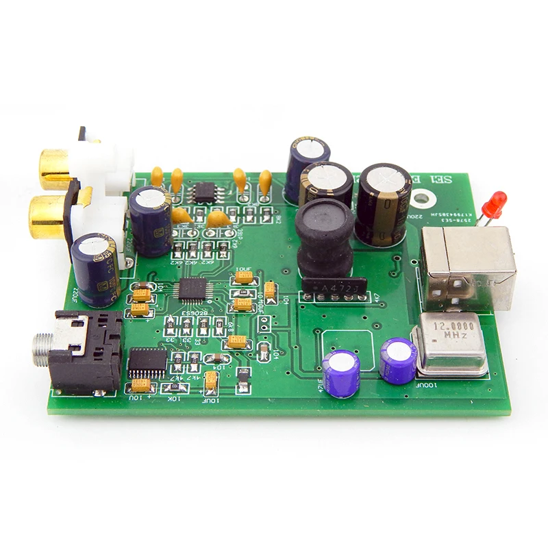 SPDIF интерфейс USB декодер ES9038Q2M+ AD823+ SA9023 USB DAC компьютерная Звуковая карта для наушников усилитель мощности не нужен источник питания