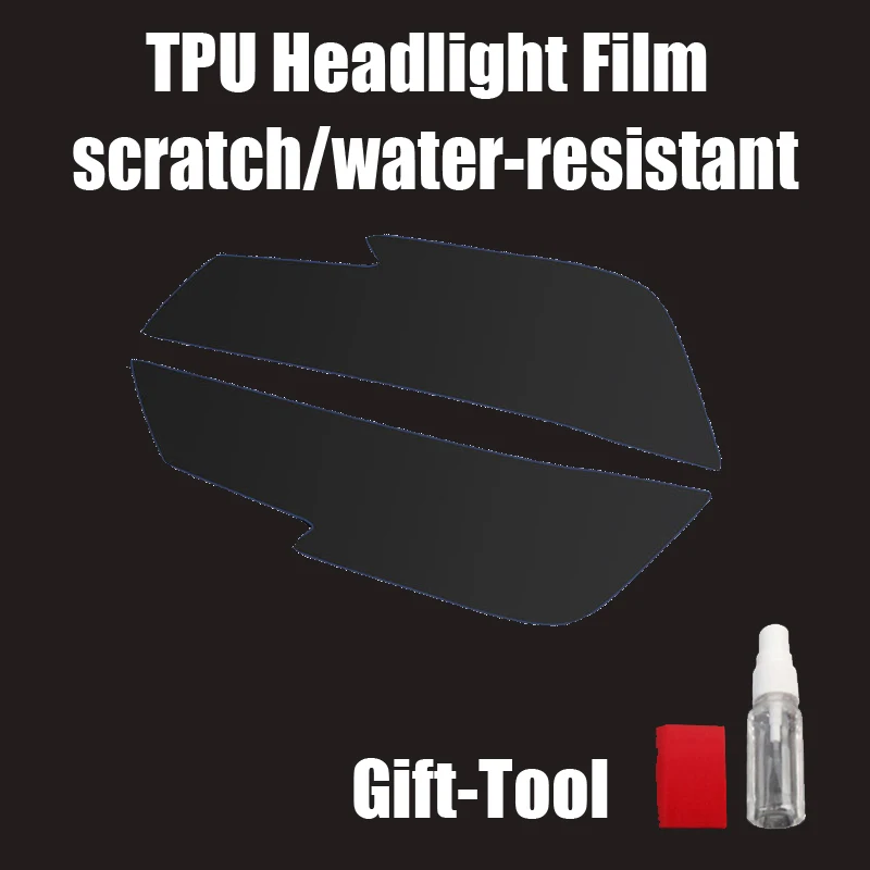 

2PCS LH+RH TPU Headlights Lamp Protective Precut Film Stickers Cover for Audi A3 8V S3 A4 S4 B9 Q3 Q5 Q7 Exterior Accessories