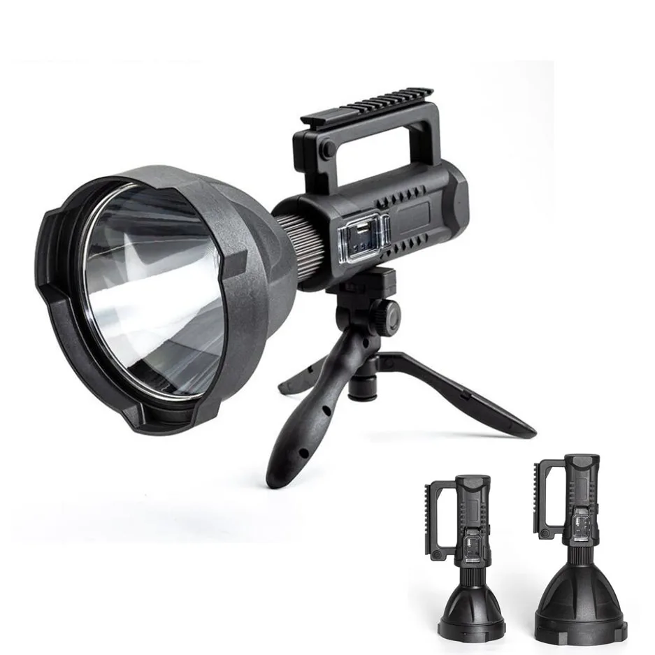 

XHP90 50 LED Flashlight Searchlight hand flash torch light strong power Portable Spotlights Waterproof USB recharge battery c1