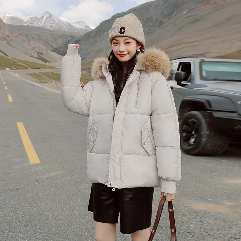 Winter Women Jackets 2022 New Loose Puffer Jacket Parkas Women's Thickened Padded Jacket Clothes Women Clothing