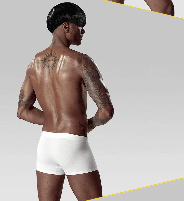ADANNU Брендовые мужские сексуальные боксеры Мужское нижнее белье Модальные дышащие быстросохнущие Ropa Interior Hombre мужские трусы-боксеры Calzoncillo Hombre