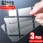 3 шт., полное покрытие, закаленное стекло для Huawei P30 P20 P40 P10 Lite P20 Pro, Защитное стекло для экрана Honor 20 Lite 20 Pro, стеклянная пленка HD