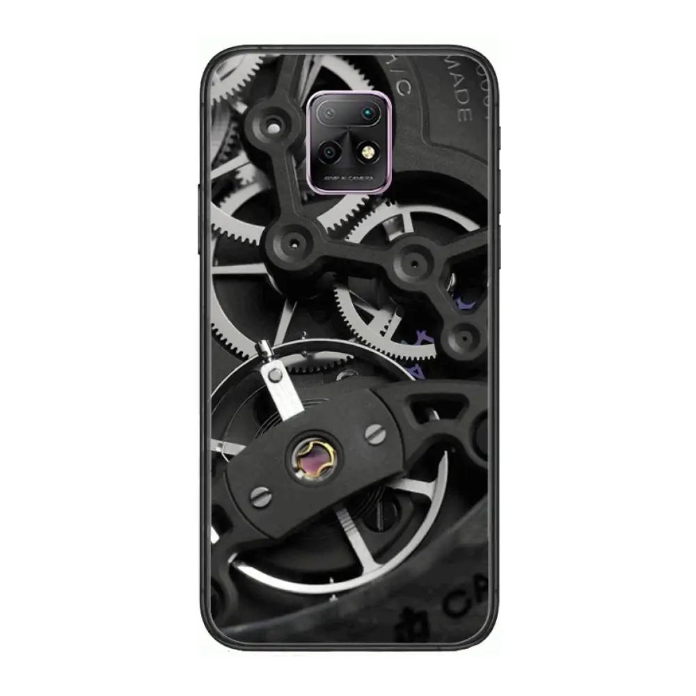 

motivation Machine heart Phone Case For XiaoMi Redmi 10X 9 8 7 6 5 A Pro S2 K20 T 5G Y1 Anime Black Cover Silicone Back Pretty