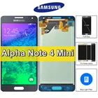 Оригинальный Super AMOLED для Samsung GALAXY Alpha Note 4 Mini, ЖК-дисплей, сенсорный экран, дигитайзер G850 SM-G850F G850F G850M G850Y