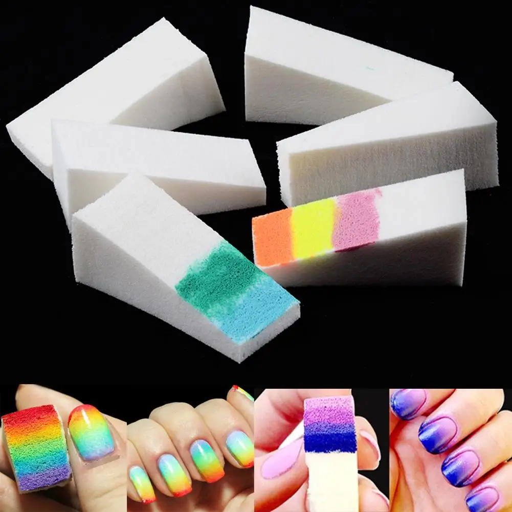 24 шт. набор губки для стемпинга ногтей | Красота и здоровье