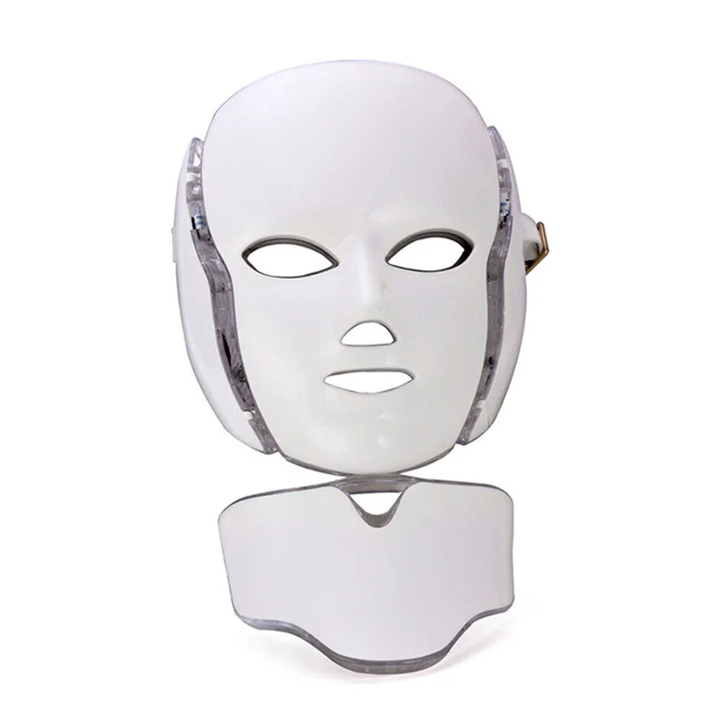

LED Mask Beauty Instrument Photon Skin Rejuvenation Device IPL Therapy Masque Neck Face Care Remover Acne Wrinkle Apparatus