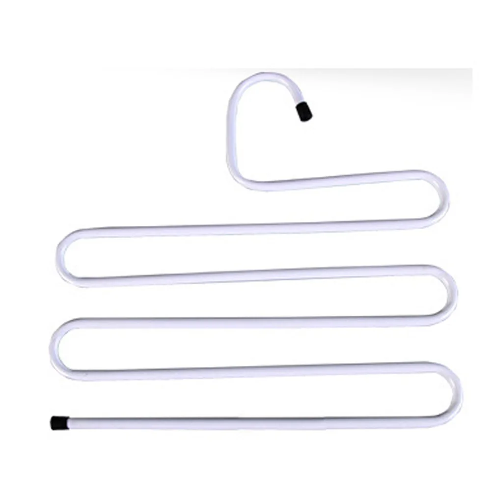 

High-Quality and durable Hanger pants multi-layer pants hanger stainless steel bedroom supplies three colors optional