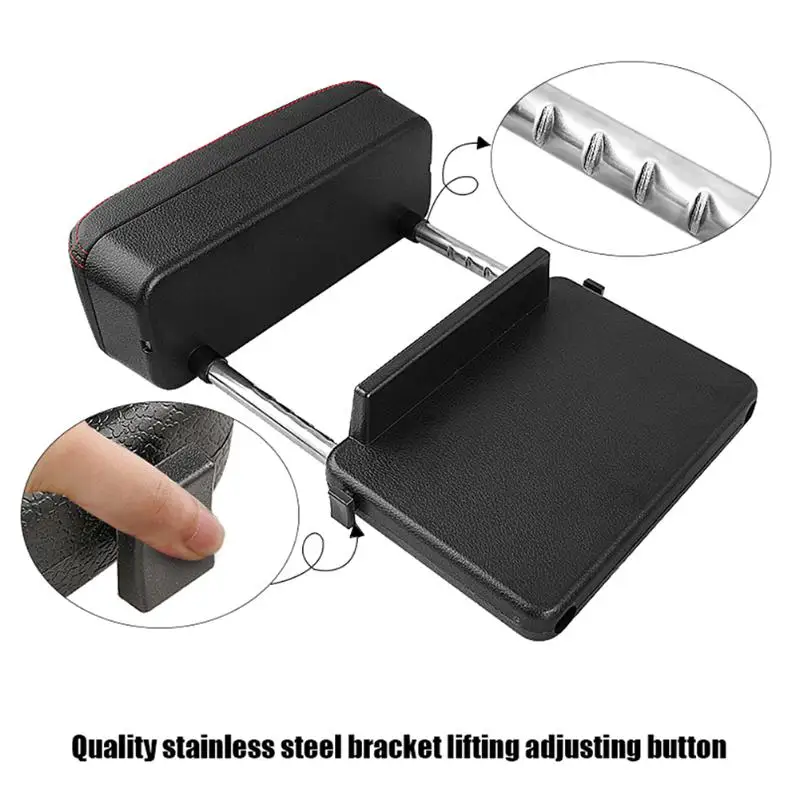 Универсальный автомобильный подлокотник коробка для сиденья регулируемая