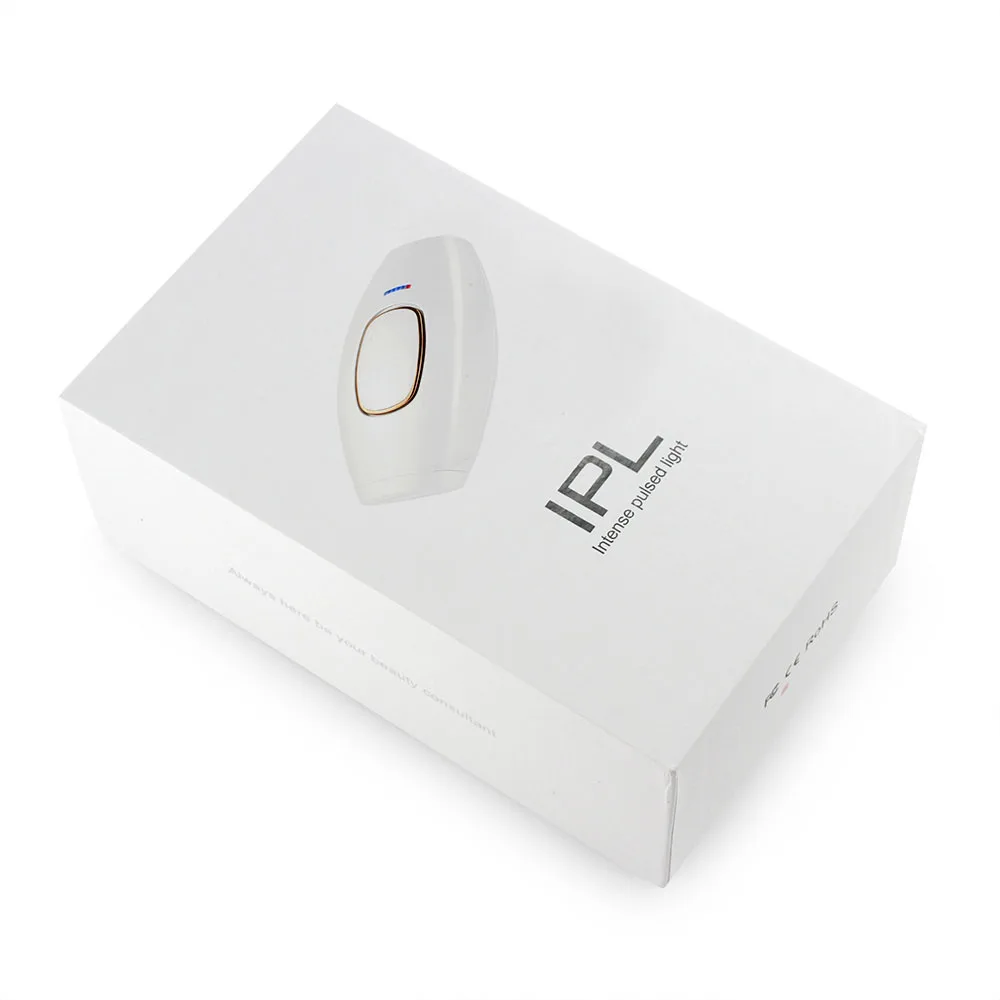 

Hold Depilatory Laser Mini Hair Epilator Permanent Hair Removal IPL System 500000 Shot Light Pulses Whole Body Hair Remover