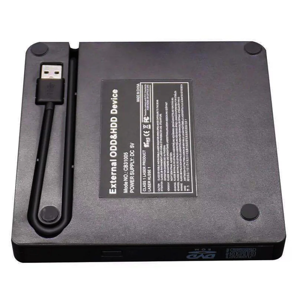 USB 3 0 внешняя DVD-горелка записывающее устройство портативный CD DVD /-RW оптический