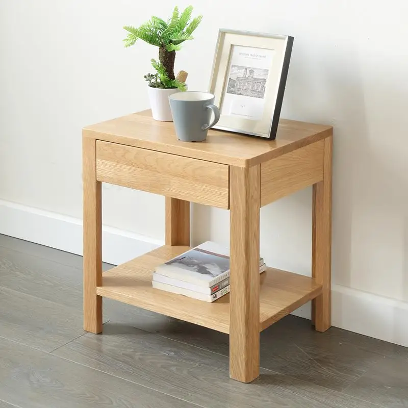 Сплошная деревянная прикроватная Настольная лампа с одной лампой Рабочий стол