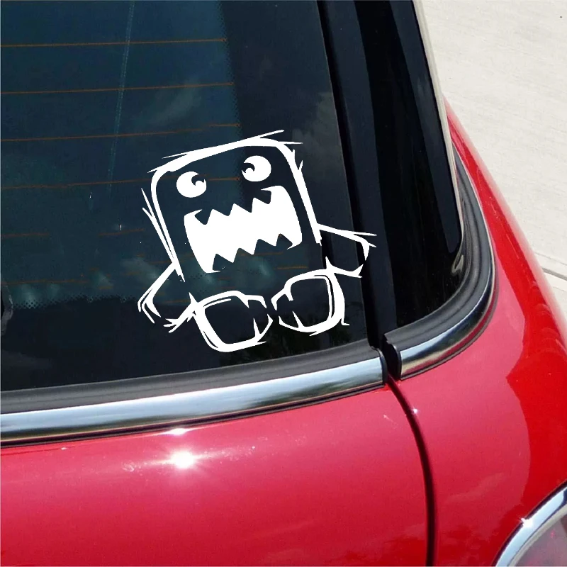 

JuYou Funny Stickers Exterior Accessories Colors Car Stickers Vinyl Decal Domo Kun Japanese Drift Motorcycle Decorative