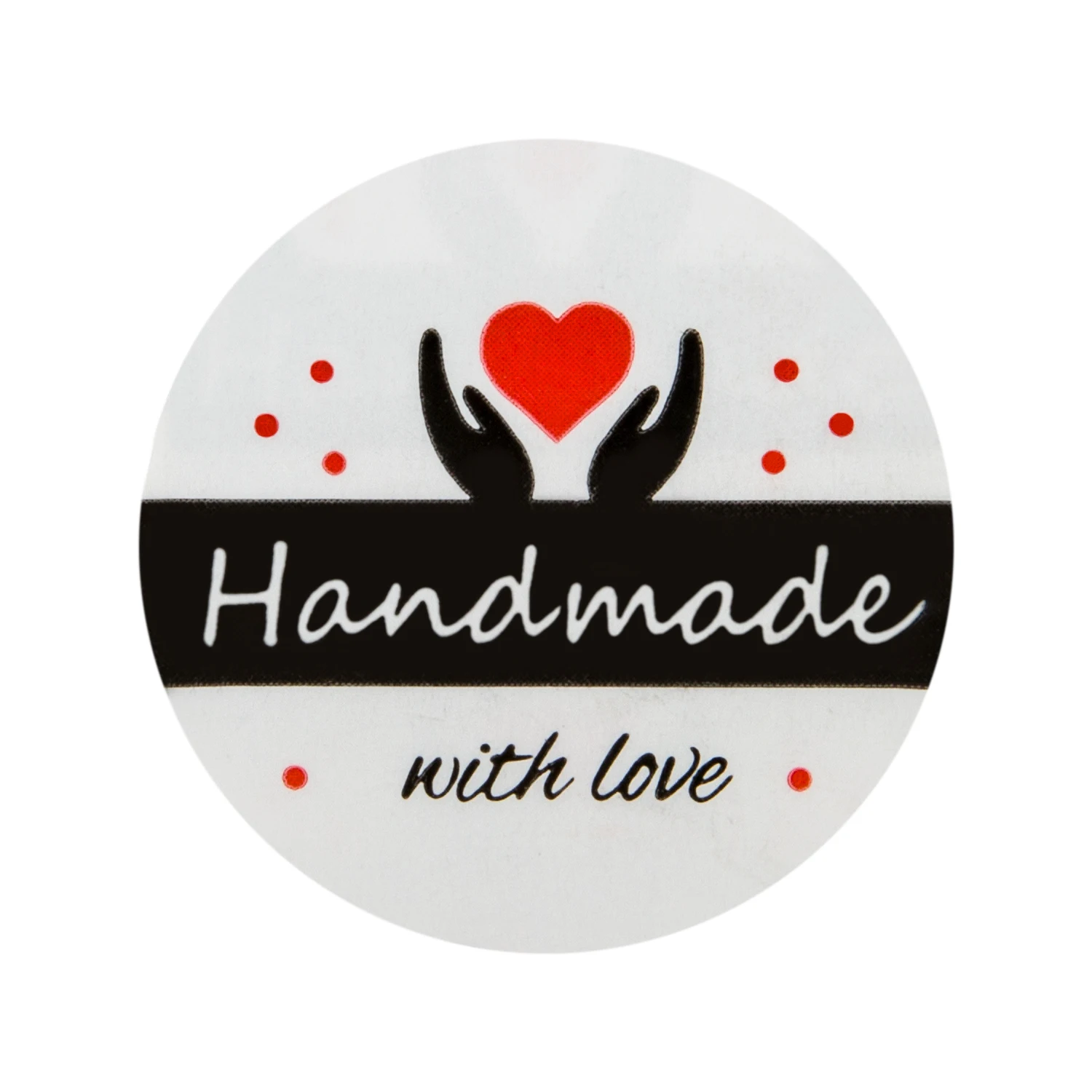 

500labels handmade with love sticker for party favors for kids home decoration wedding favors cute thank you gift for guests