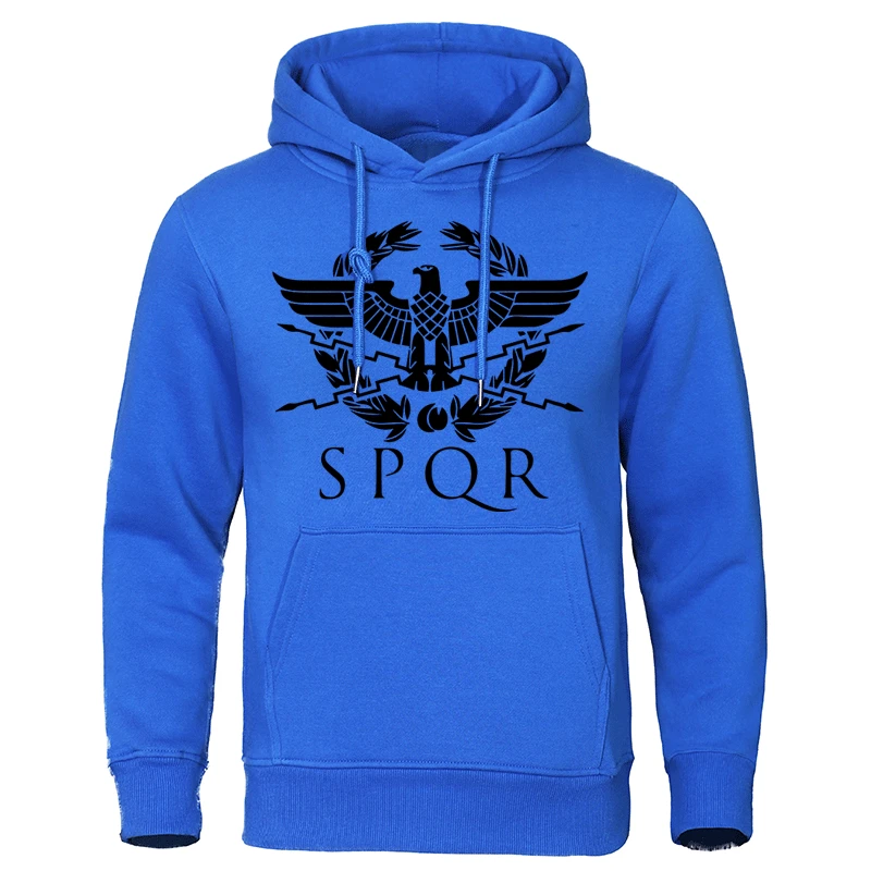 Spqr Римский спортивный костюм-Гладиатор Императорский осенний мужской модный худи Повседневный стиль толстовки Harajuku пуловер уличная орла Топы