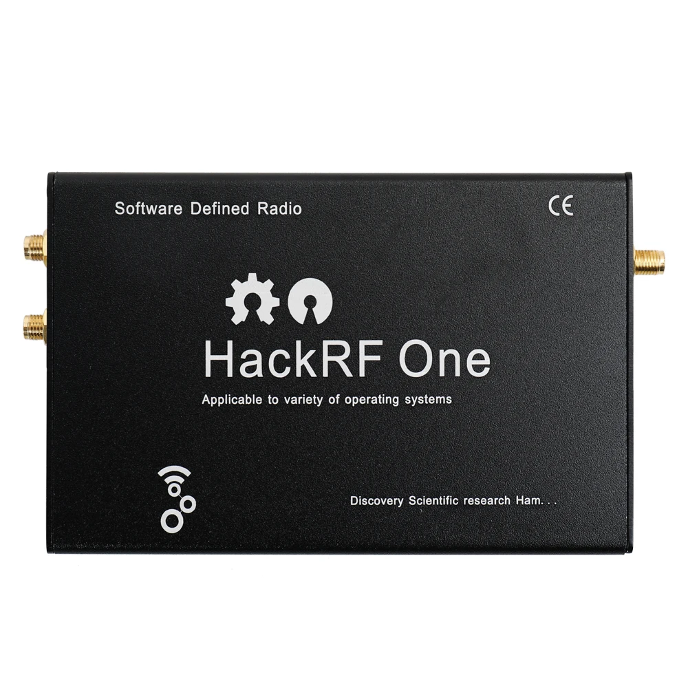 Для HackRF One программно определяемое радио RTL SDR 1 МГц до 6 ГГц 8Bit четырехугольник