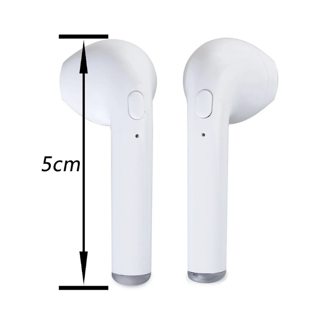 Двойные беспроводные Bluetooth наушники вкладыши для Apple iPhone X 8 7|Наушники и гарнитуры|