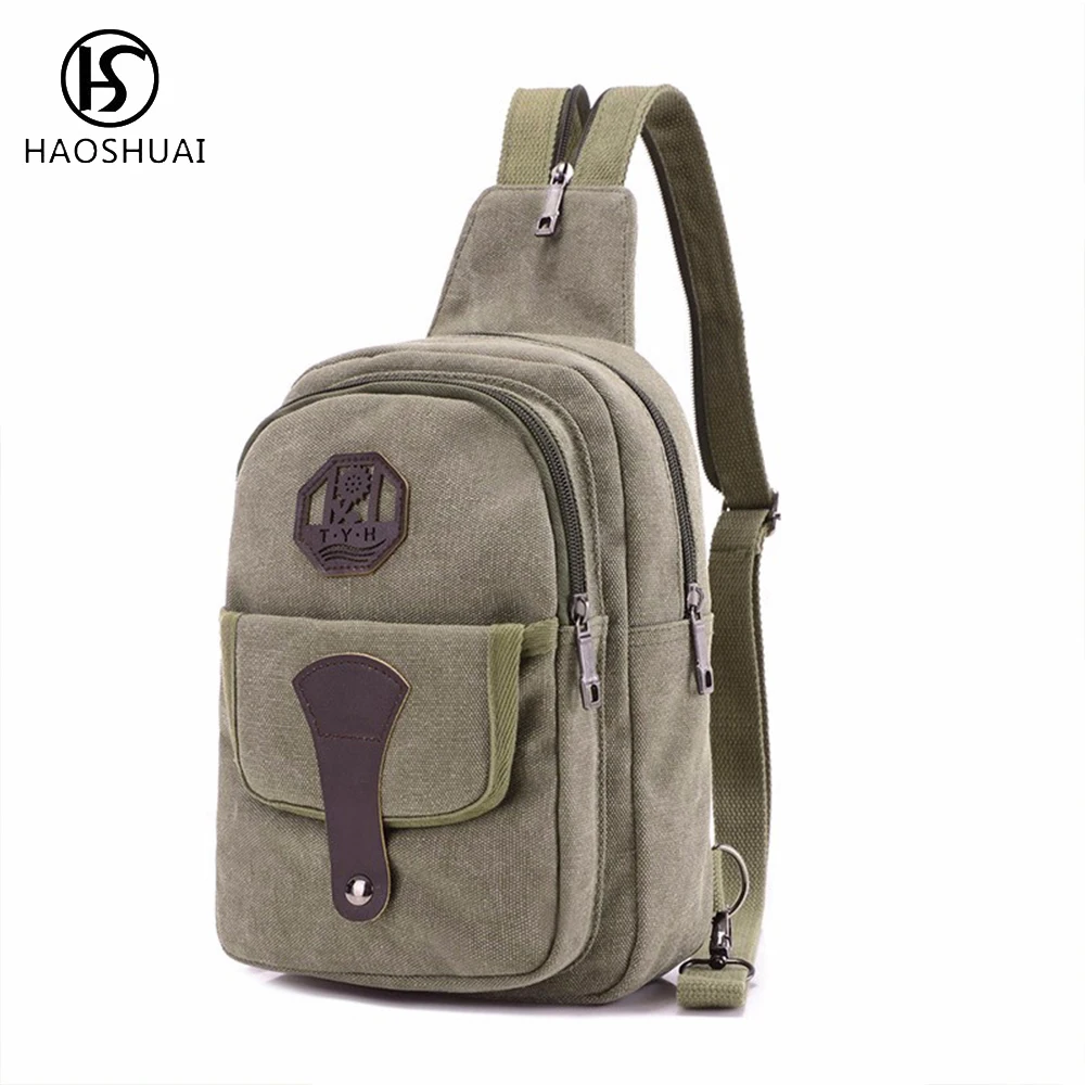 Унисекс Новые повседневные холщовые нагрудные сумки мужские и женские на плечо