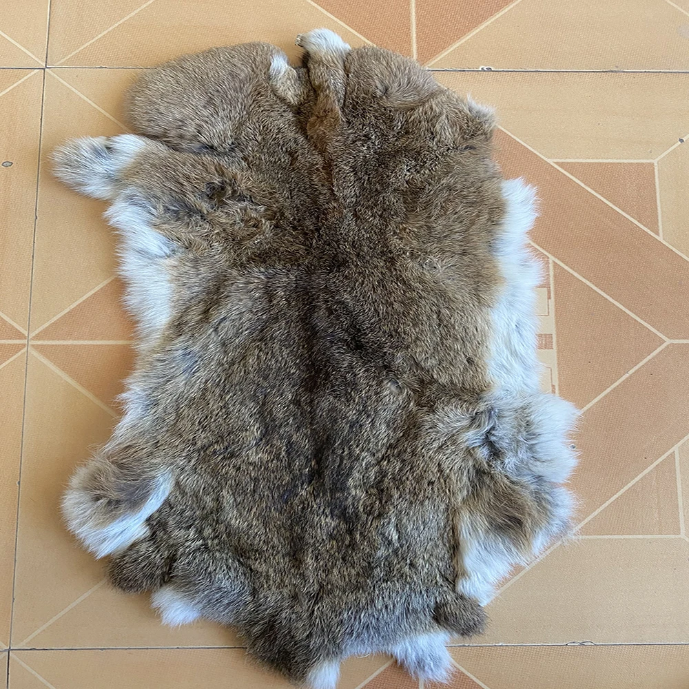 Мягкая экономичная кроличья кожа 1 шт. пушистая натуральная меховая для поделок