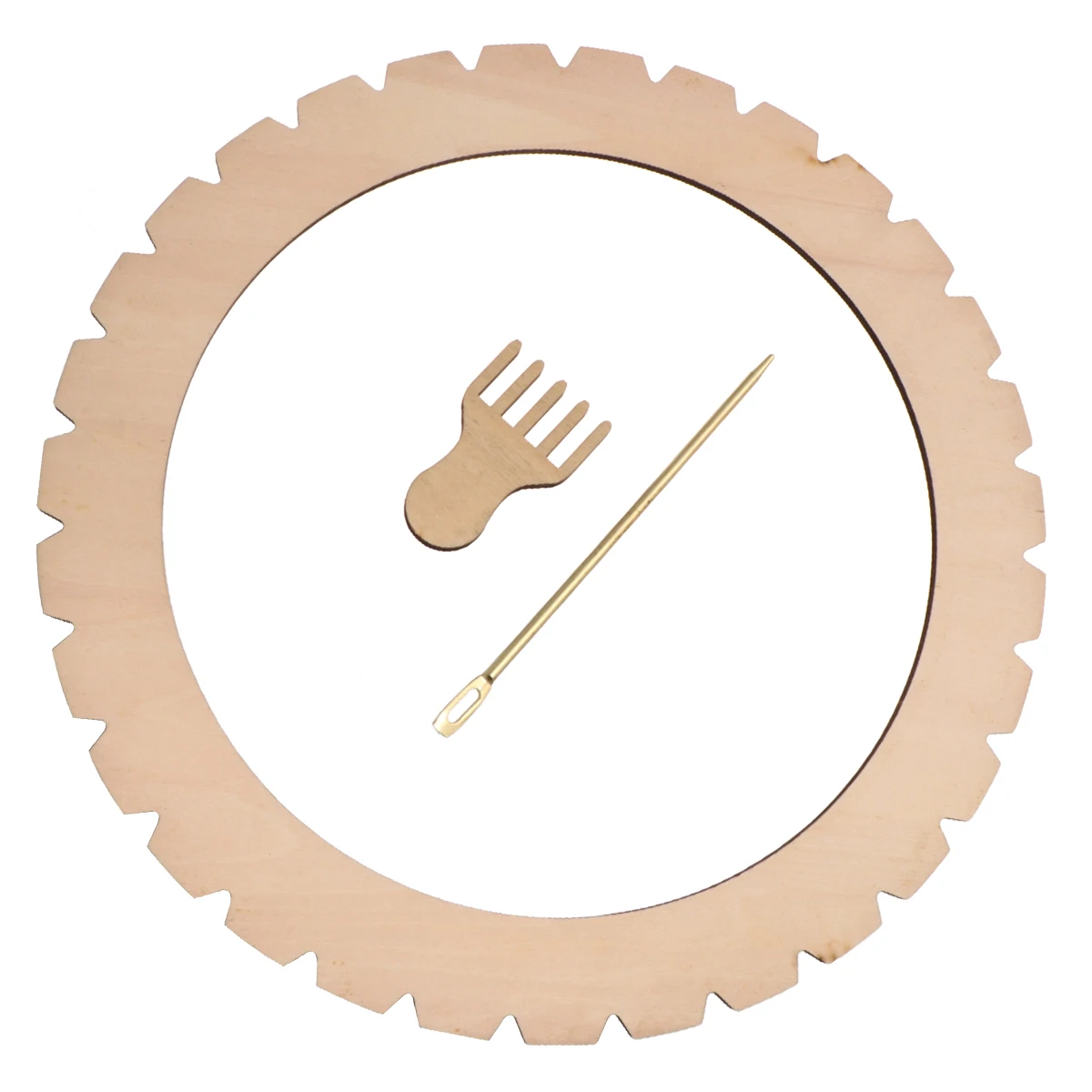 Ткацкий станок из Букового дерева деревянная палочка расческа ручная работа