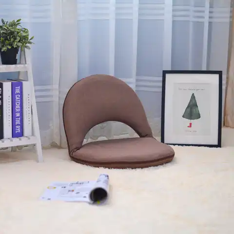Мягкий напольный стул с регулируемой спинкой, стул для отдыха, мебель для медитации, конференций, чтения, просмотра ТВ