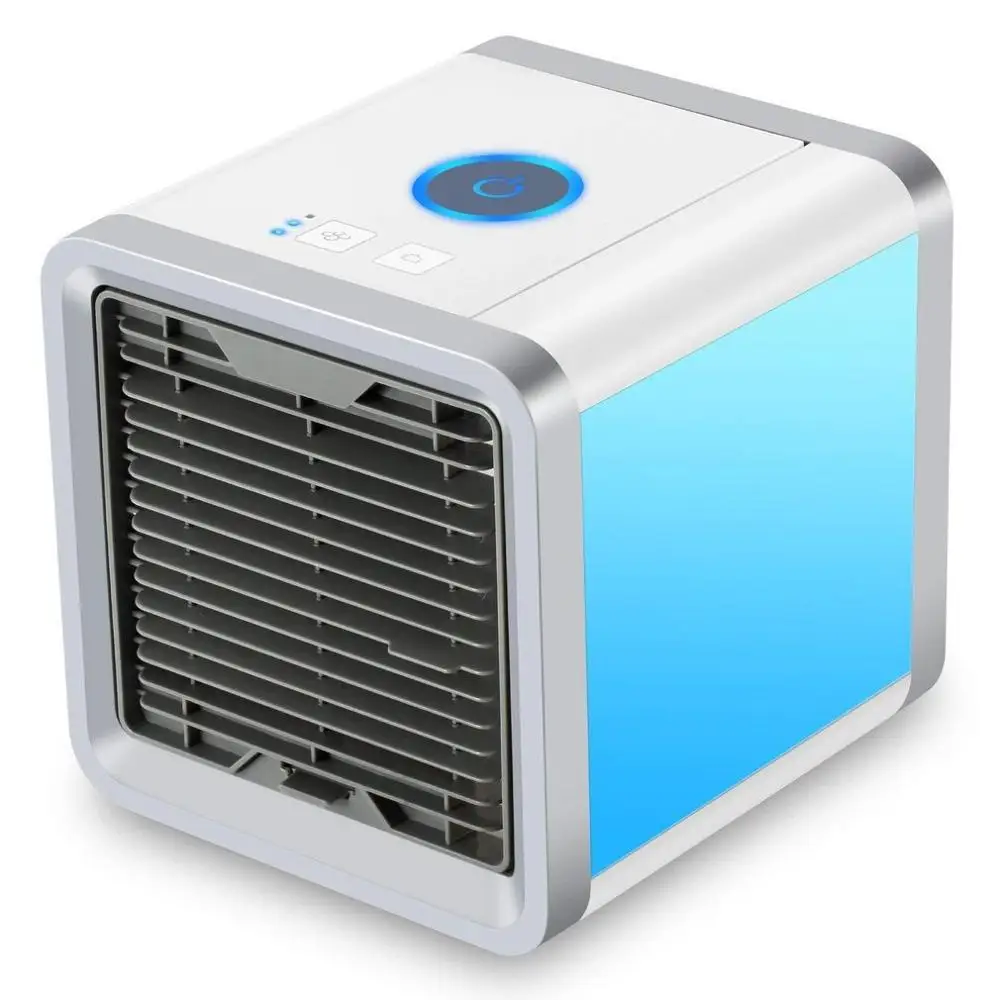 7 Color LED Night Light Mini Air Conditioner Cooling Fan USB Humidifier Purifier for Home Office Steaming Device Healthy | Дом и сад