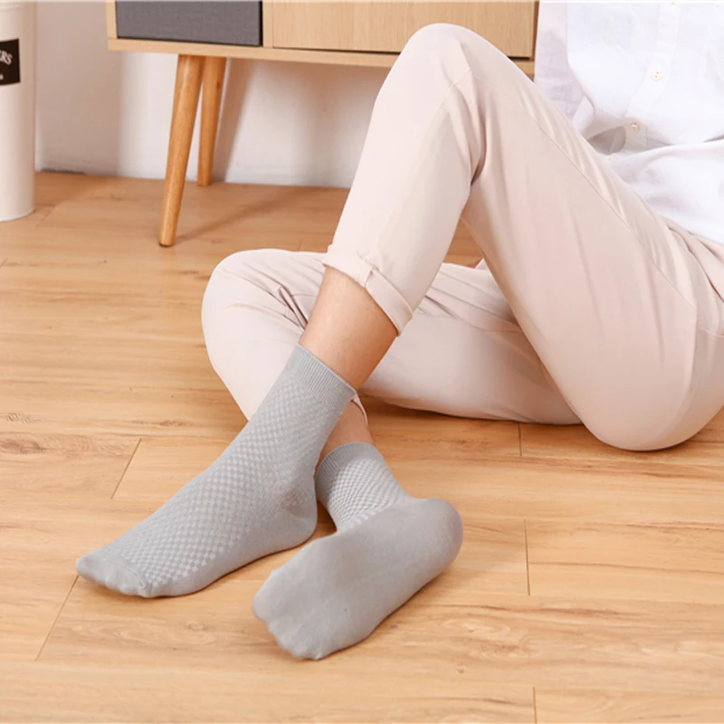 Новинка мужские носки из бамбукового волокна компрессионные чулки хараюку