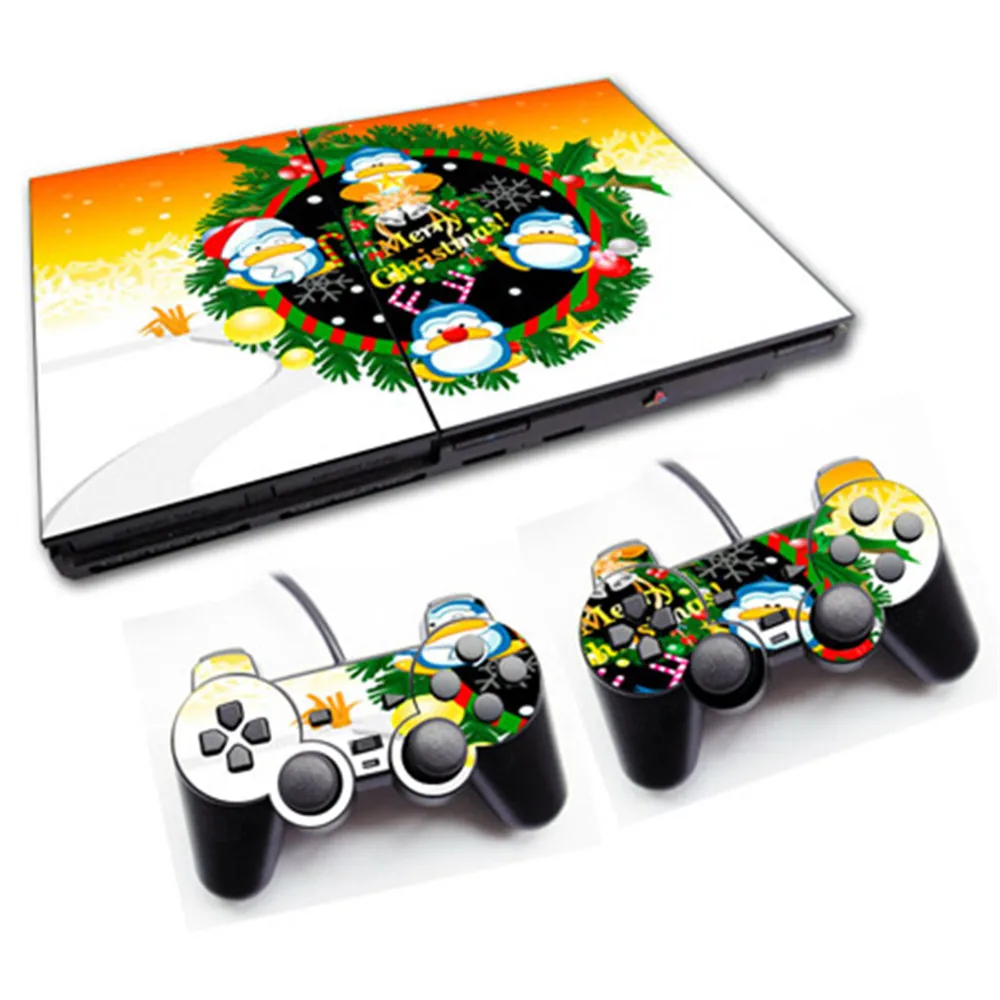 Высокое качество для Sony PS2 тонкий 70000 серии шкуры оптом наклейки тонкий|Наклейки| |