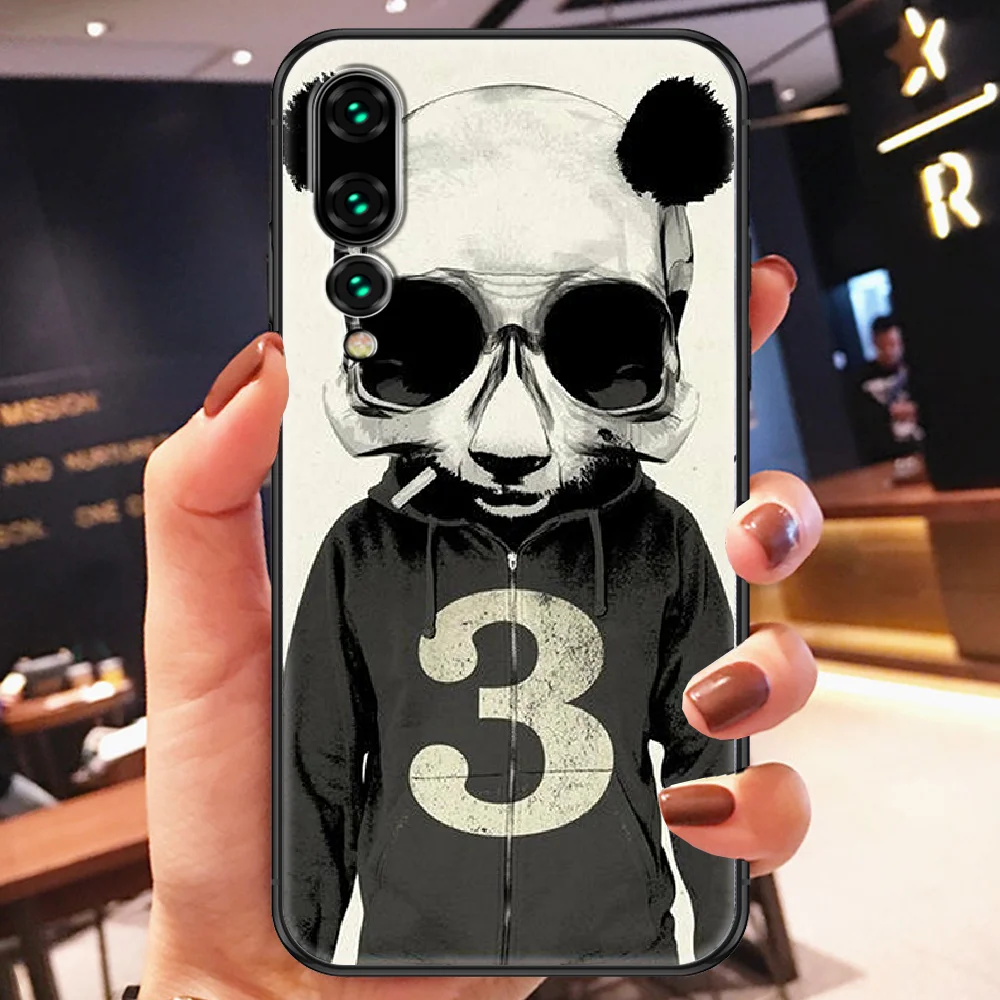 Чехол для Huawei P Mate P10 P20 P30 P40 10 20 Smart Z Pro Lite 2019 черный силиконовый мягкий | Мобильные