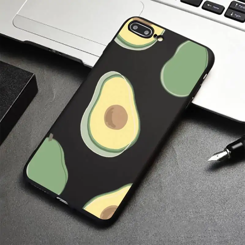 

avocado aesthetic Gteen Fruit Phone Case for iPhone 12 11 mini pro XS MAX 8 7 6 6S Plus X 5S SE 2020 XR