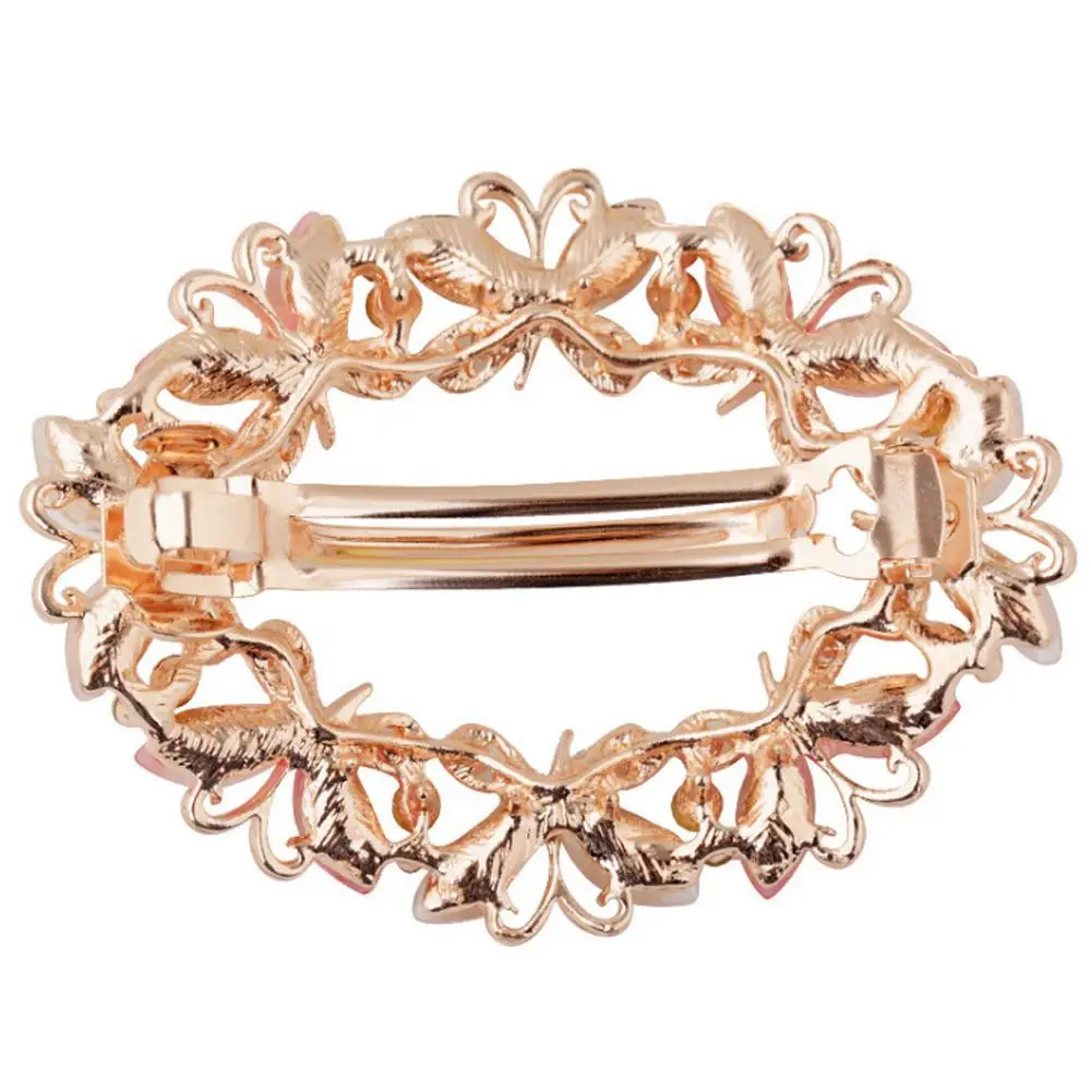 1PC Crystal Rhinestone Hair Clips For Women Girls Flower Butterfly Barrettes Clamp Hairpins Brooch Styling Tool New Arrival | Красота и