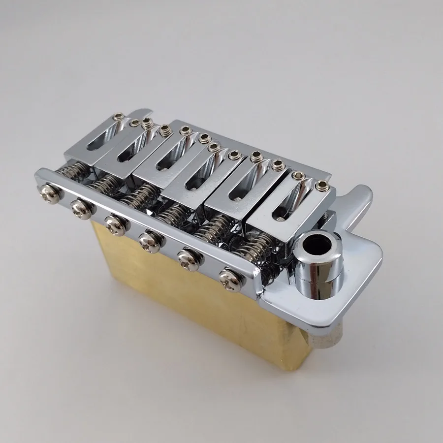 510 two point Chrome Brass Block tremolo bridge for suhr Strato guitar | Спорт и развлечения