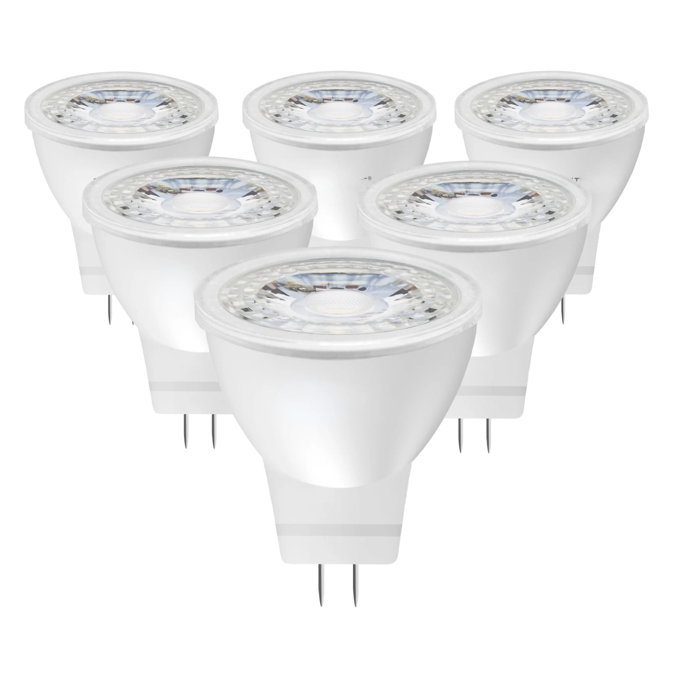 

PACK OF6 MR11 GU4 12V LED small spotlight bulb G4 bi pin 2 pin 3W equal to 25W halogen GU4 LED Light Bulb g4 Lamp