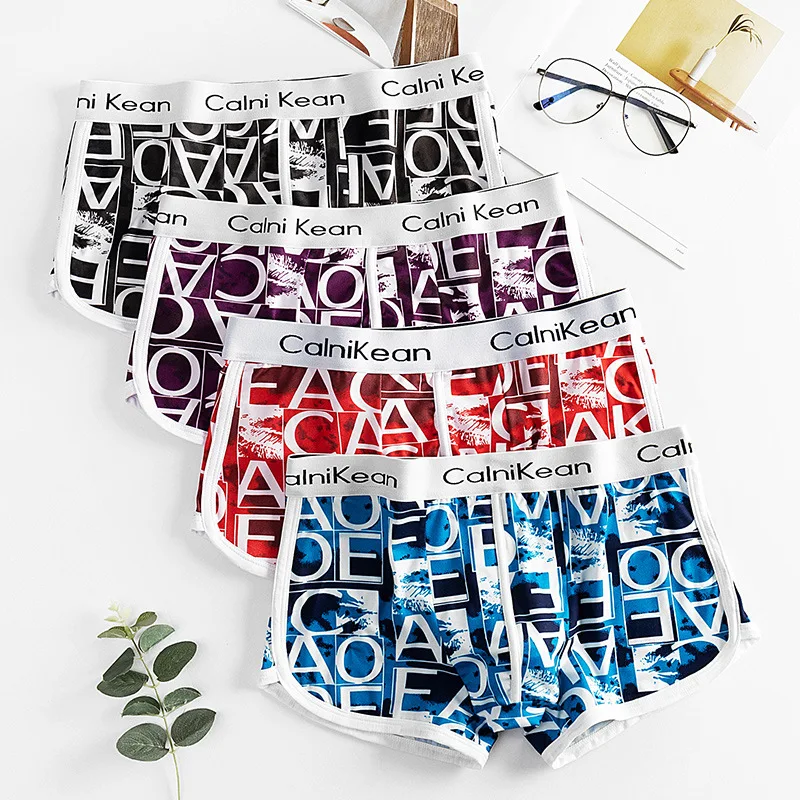 

Man Boxer Men's Underwear Men's Cotton Underwear Men's Boxer Shorts Men's Breathable Flexible and Comfortable Shorts