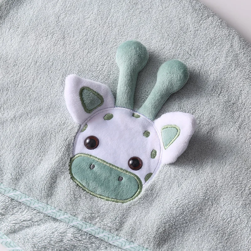 Женское полотенце Microfibr быстросохнущее для волос мультяшное обертывания головы