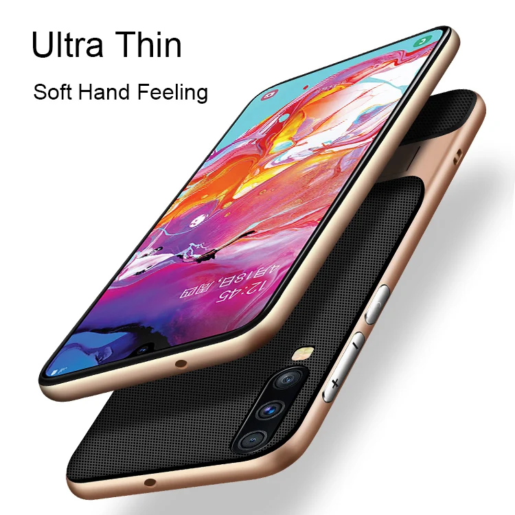 360 Защитный силиконовый чехол для телефона Samsung Galaxy A70 2019 задняя крышка мягкий