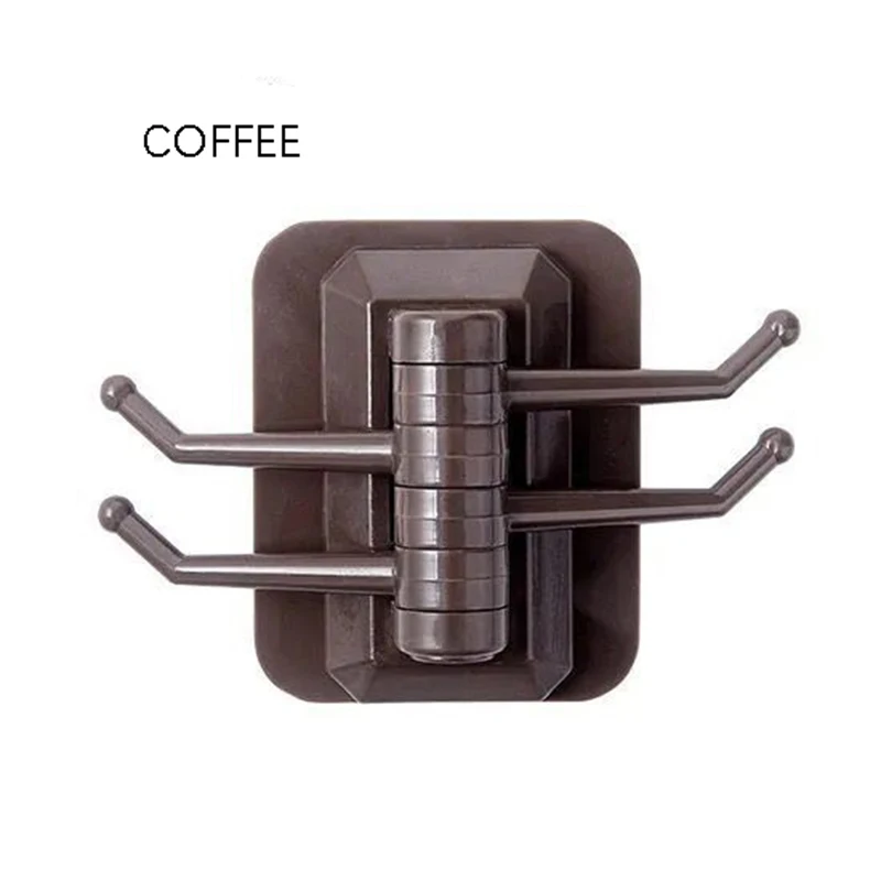 

Multifunctional Rotatable Adhesive Hook Waterproof Bathroom Hanger Kitchen