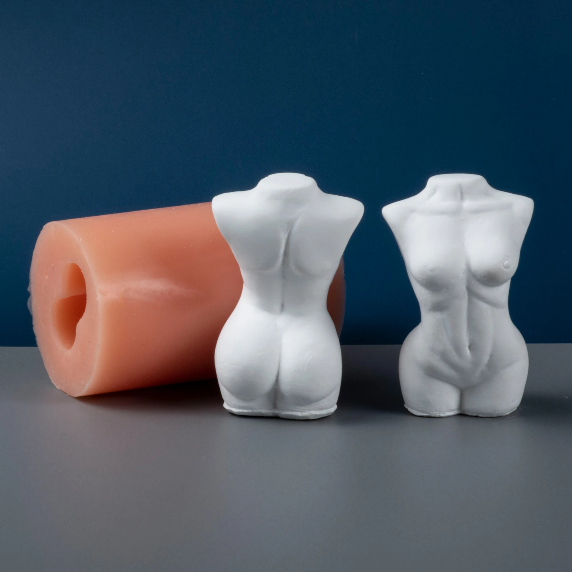 3D Мини силиконовая форма для торса мужчин и женщин сексуальная женская тела без