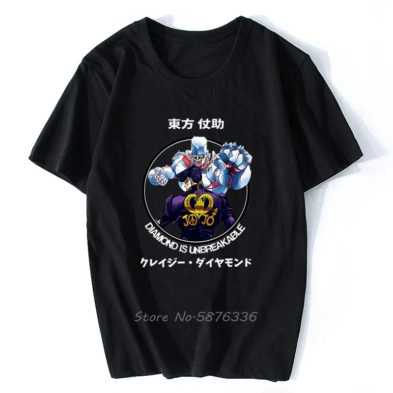 Мужские футболки с коротким рукавом Josuke Higashikata Jojos странные Adventur мужские Новинка