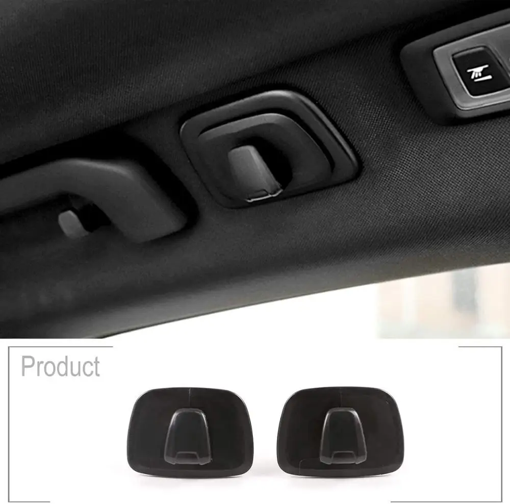 

2 шт. для Volvo XC40 XC60 2018-2020 XC90 2015-2020 V90 S90 2016-2020 крепеж и зажим для автомобиля ABS Стайлинг авто крючки задняя крыша автомобиля Hoo