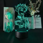 3D неоновая настольная лампа бан фигурка светодиодный детский ночсветильник управление через приложение ночсветильник аниме Фанаты дня рождения Декор семь смертных грехов