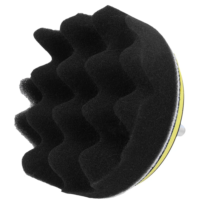 

15X 4Inch Polishing Waxing Buffing Woolen & Sponge Pads & 1Pcs 1/4-Inch 24-Tooth Chrome Vanadium Ratchet Wrench