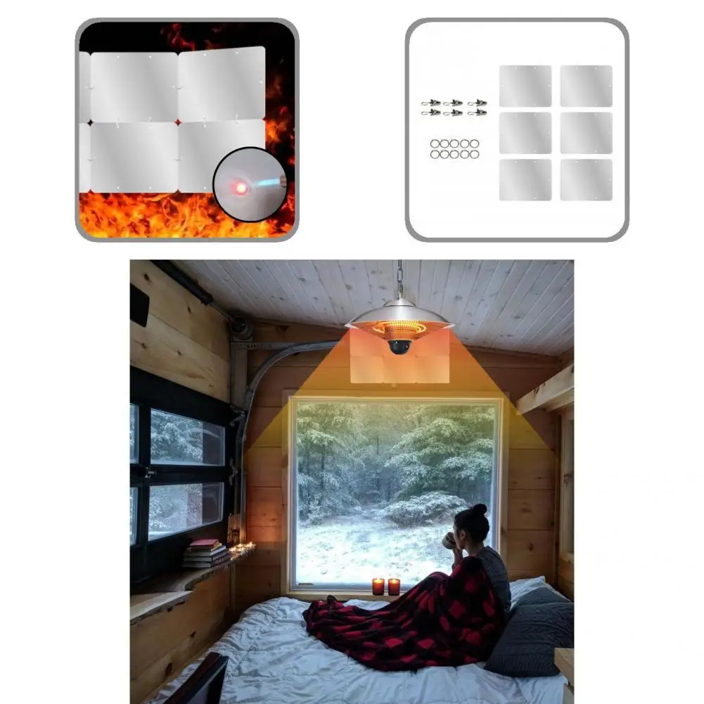 

1 комплект, энергосберегающий отражатель для дома