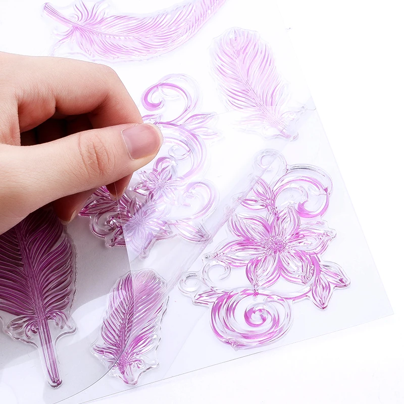 Силиконовый штамп &quotсделай сам&quot резак тиснение липкая помадка для сахарной