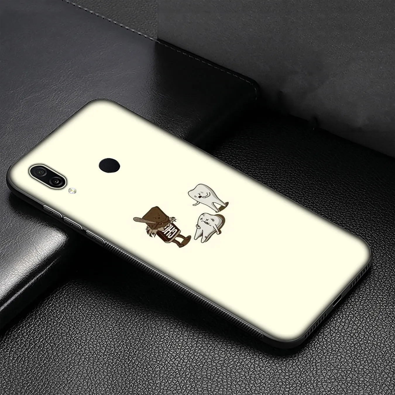 Стоматологический коронозубной мягкий чехол IYICAO для Huawei Y9 Y7 Y6 Prime 2019 Honor view 20 8C 8X 8 9