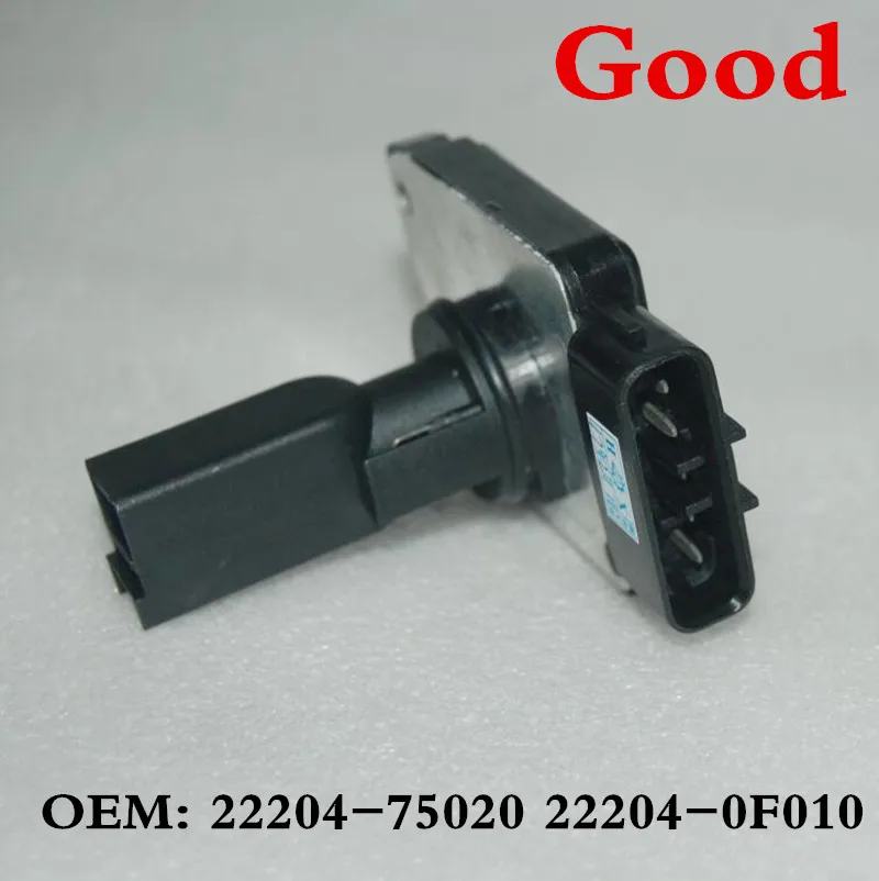 CAPQX массовый расходомер воздуха MAF сенсор 22204 75020/22204 0F010 для LX470 GX470 HILUX LAND CRUISER 100 4runner