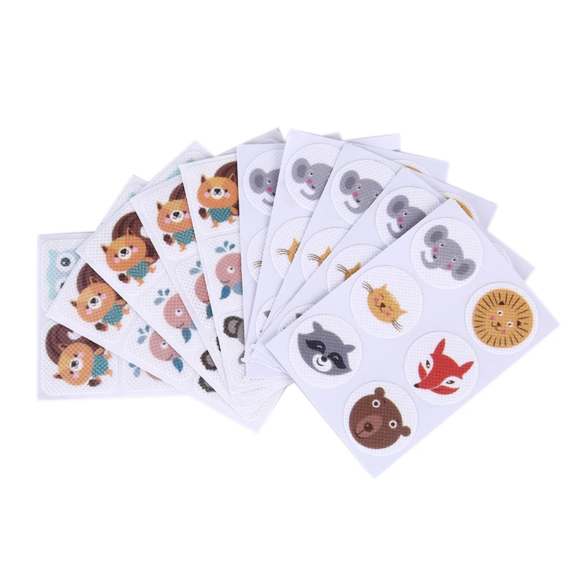 

10sheets=60pcs Mosquito Patch Square Cartoon Anti-Mosquito Repellent Patch Stickers Children Toddler Infant Kids