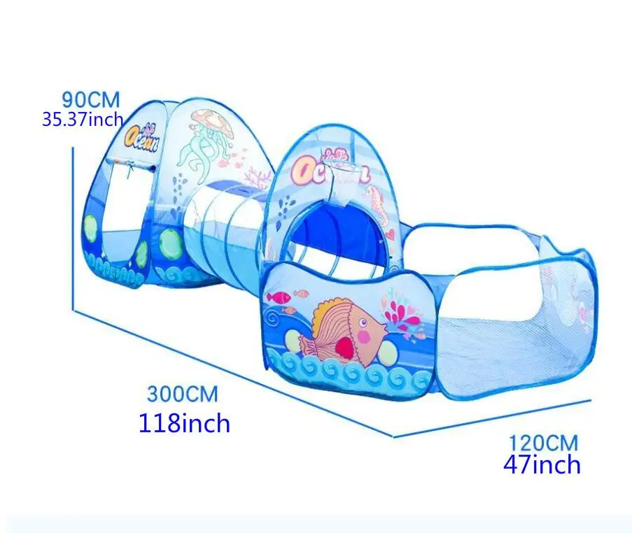 Разноцветная детская палатка складная игрушка для детей пластиковый домик